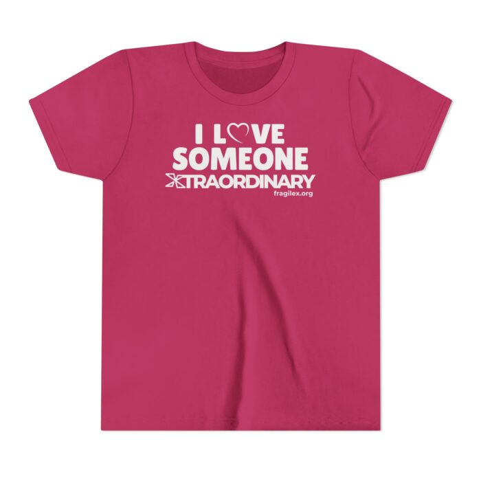 I Love Someone Xtraordinary - Youth T-shirt - Image 3