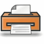 Illustrated printer.