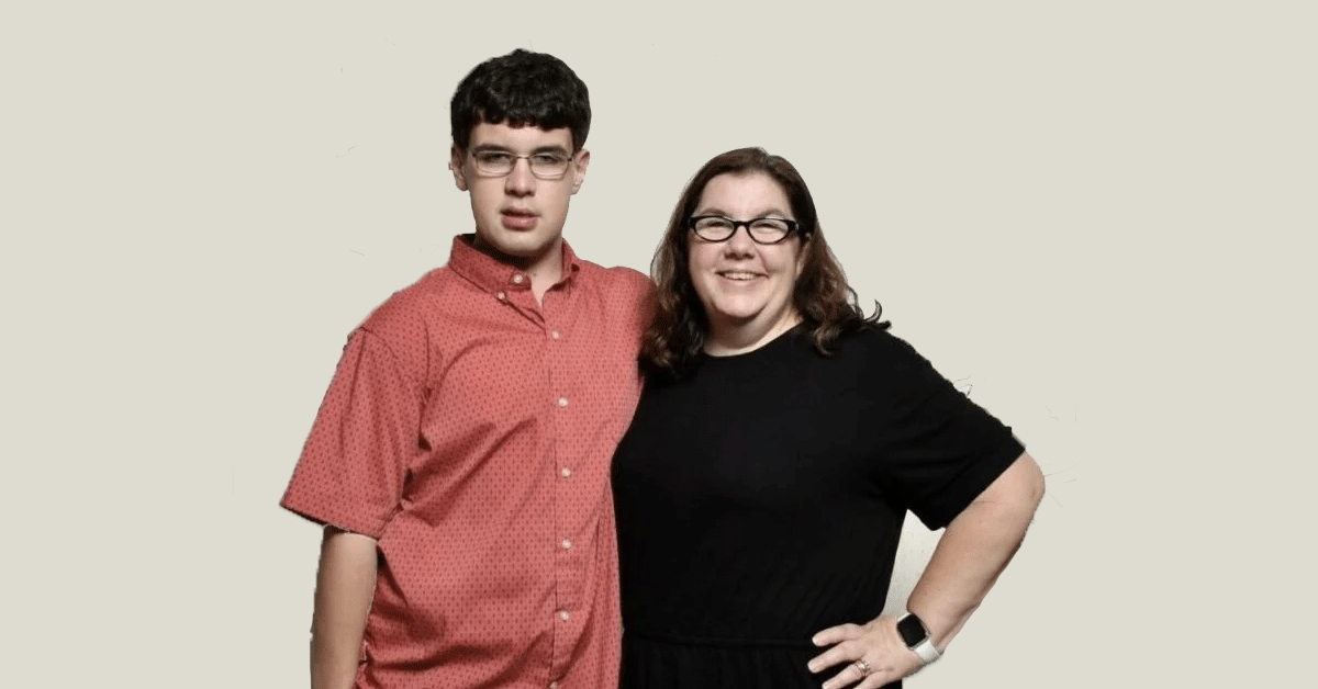 Missy Zolecki and her son Matt.