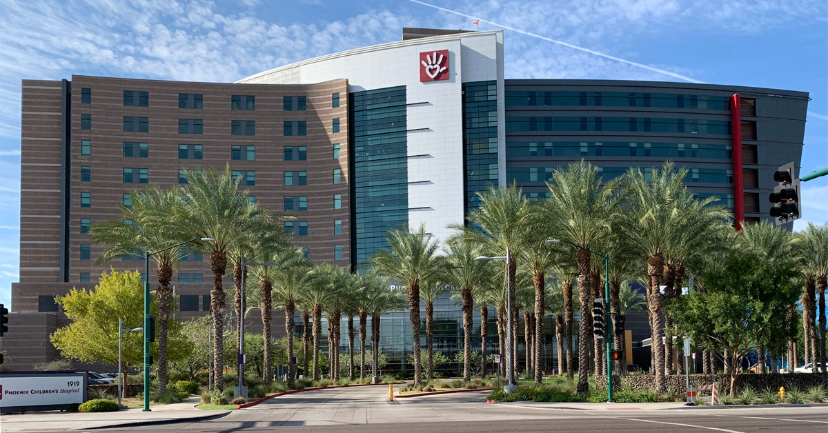 The Phoenix Children's Hospital building