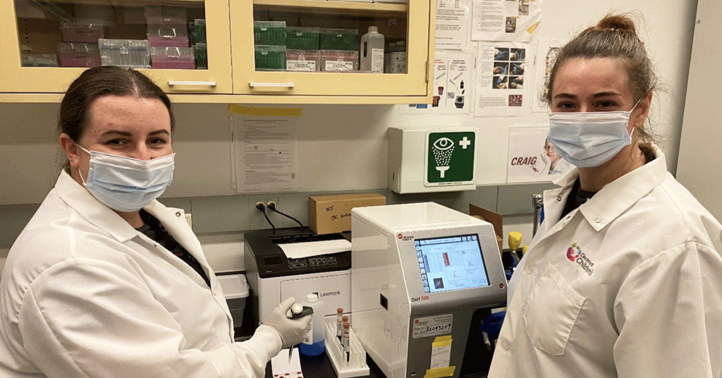 Two scientists