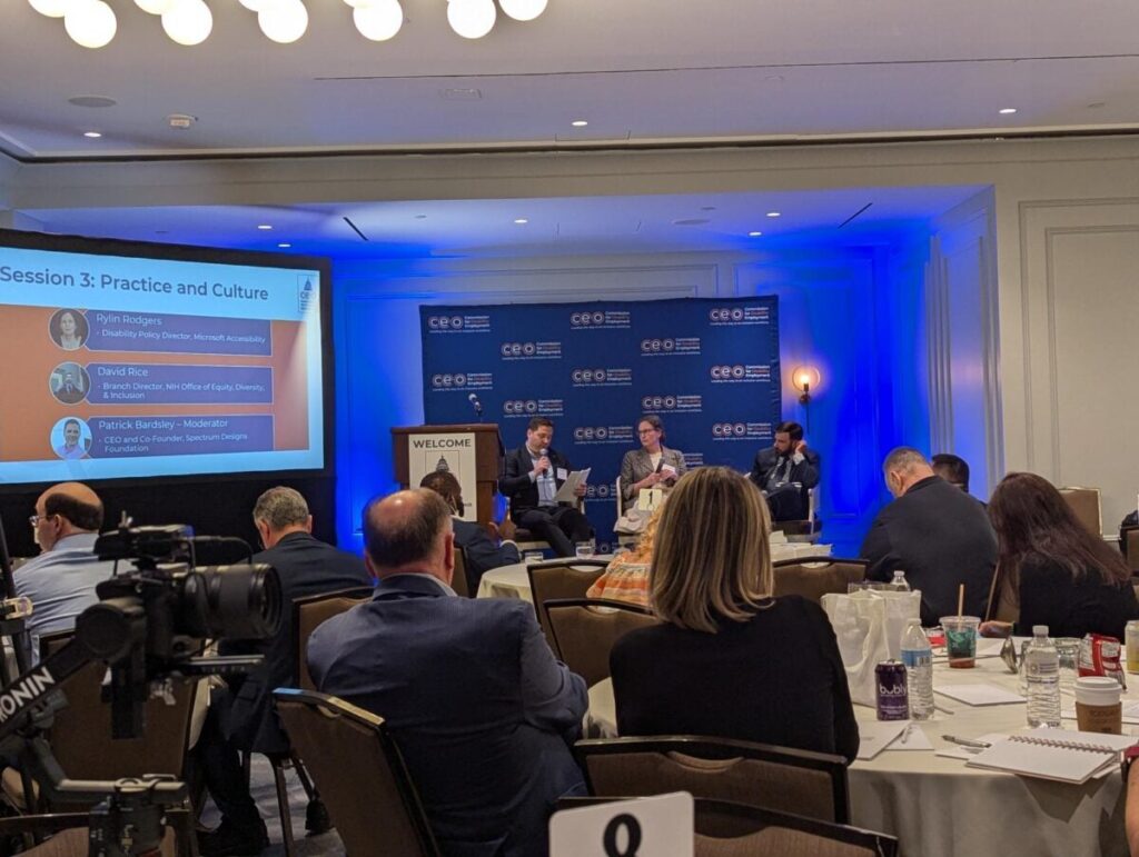 A CEO Commission Hill Day session.
