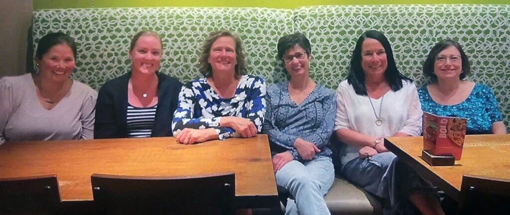 Moms, siblings, and self-advocates take a night out in Farmington, Connecticut.