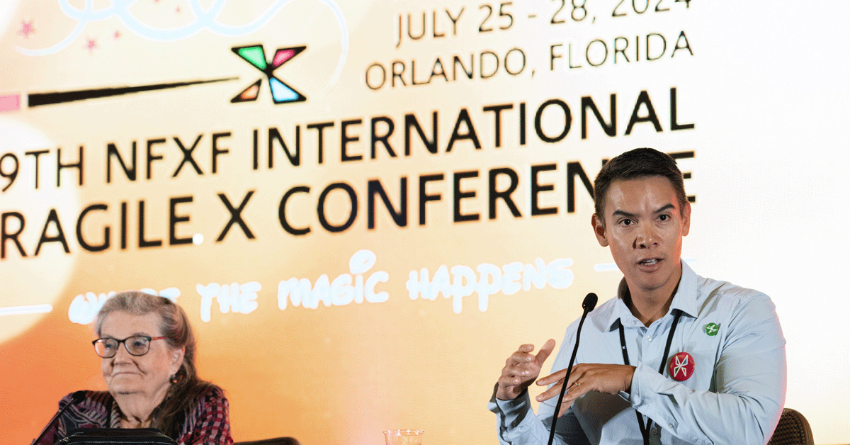 Speakers on stage at the 2024 conference.