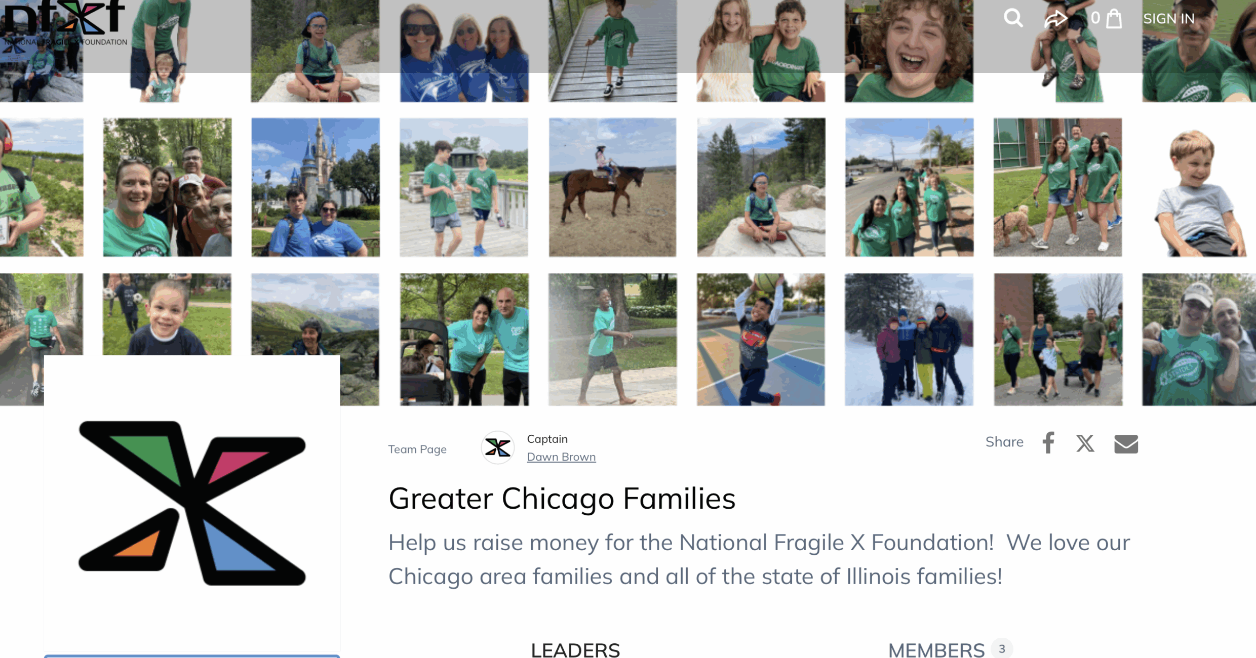 Greater Chicago 2025 X Strides team page