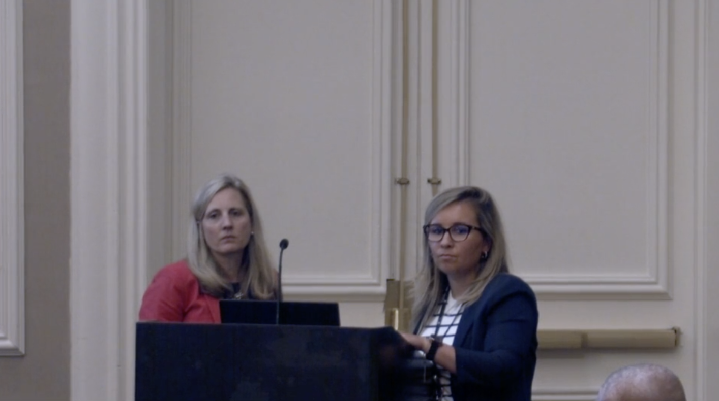 FX premutation clinical science research presenters at podium