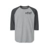 Unisex Three-Quarter Sleeve Raglan Shirt - Image 3