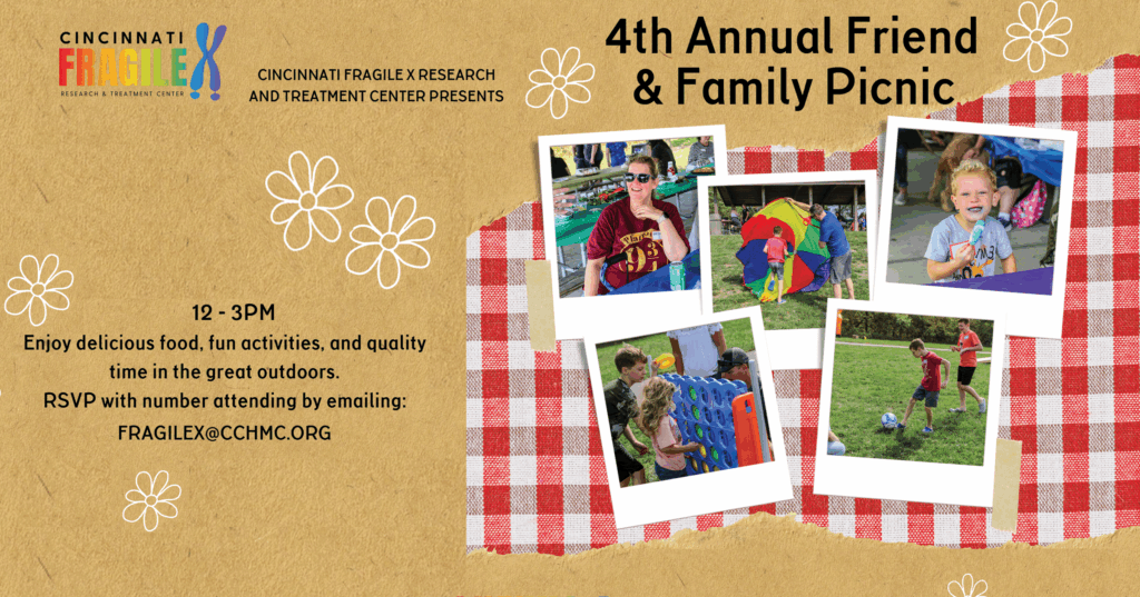 4th Annual Friend & Family Picnic flyer.