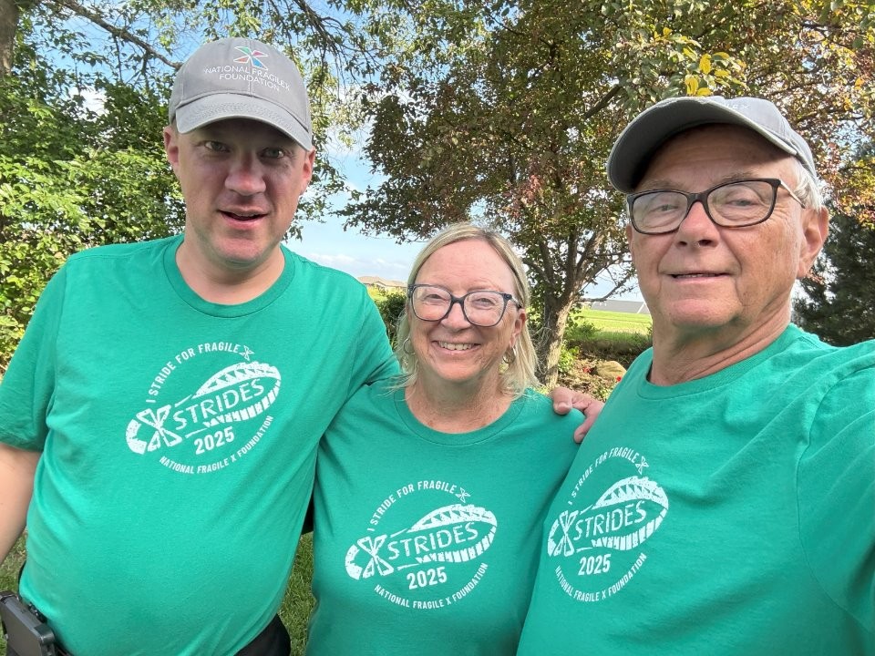 Aaron, Marcia, and Denny Haugen