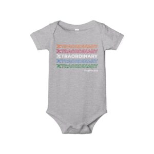 Xtraordinary Infant onesie