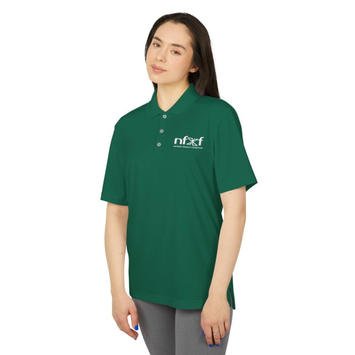 NFXF Embroidered Logo- Adidas Performance Polo - Image 3