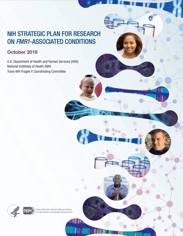 NIH FMR-1 strategic plan cover
