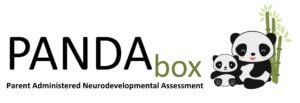 PANDABox, Parent Administered Neurodevelopmental Assessment, logo