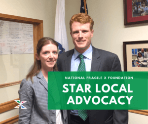 Kelly Quaye and Rep. Joe Kennedy