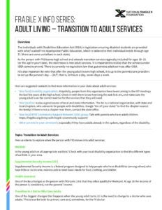 Adult Transitions