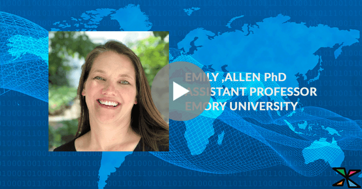 Emily Allen PhD, Assistant Professor presents a webinar about FXPOI