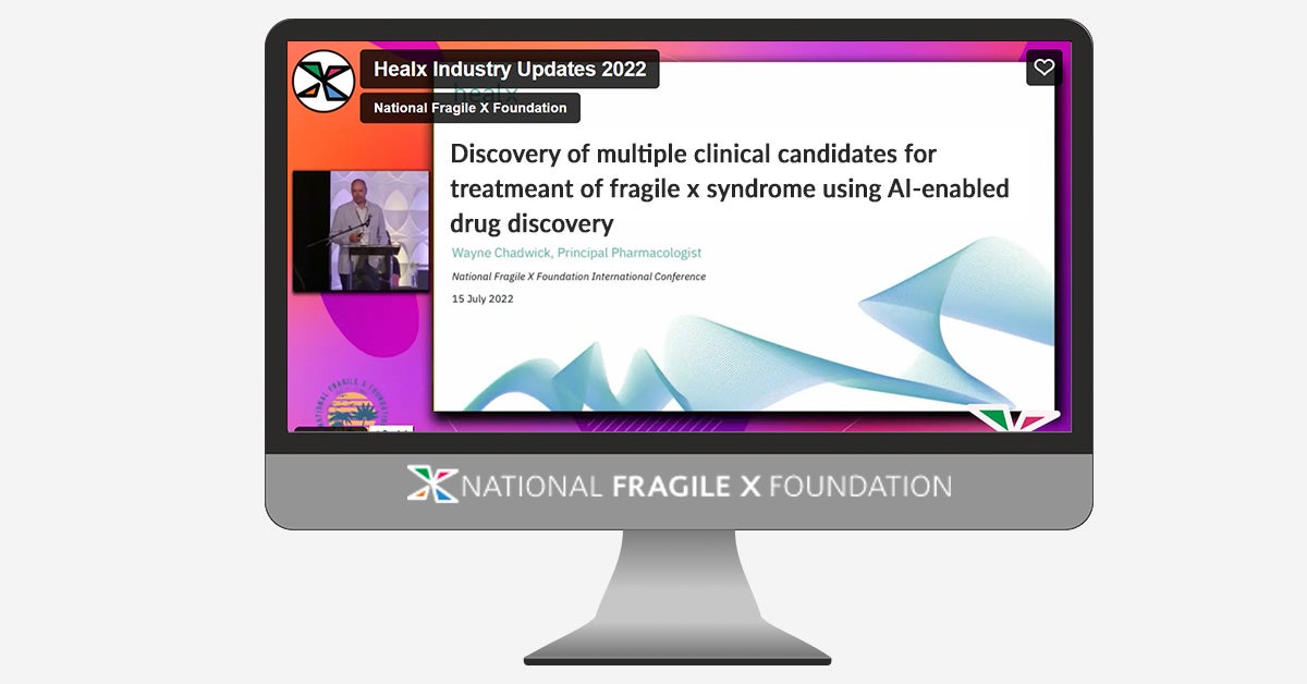 Discovery of multiple clinical candidates for treatmeant of fragile x syndrome using AI-enabled drug discovery