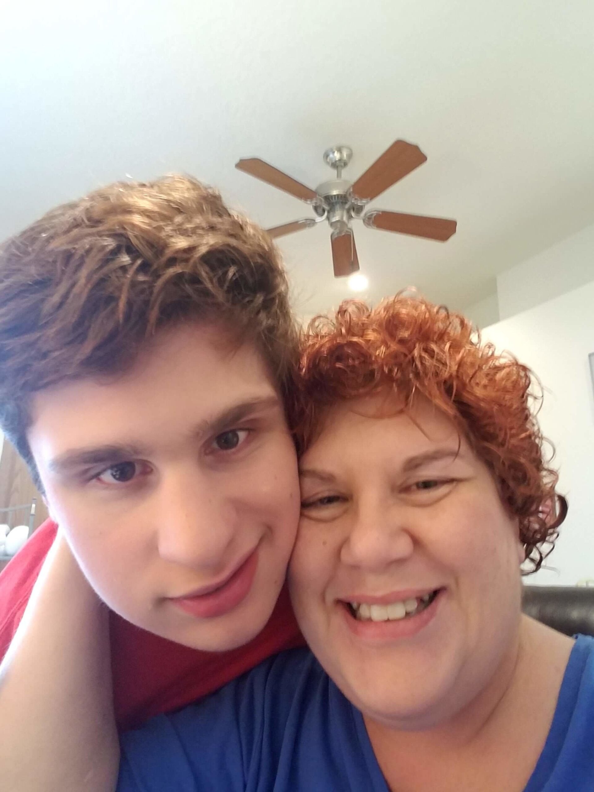 Ian and his mom