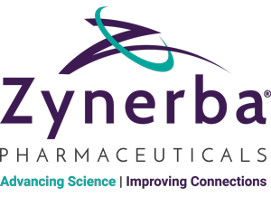 Zynerba Pharmaceuticals conference sponsor logo display