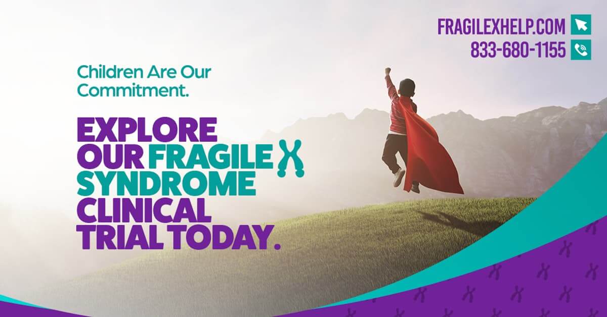 Children Are Our Commitment: Explore Our Fragile X Syndrome Clinical Trial Today